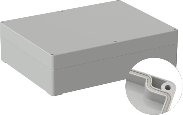 Tru Components TC-9065572 spoljasnje kuciste polikarbonat sivo-belo (RAL 7035)