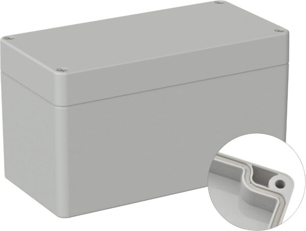 Tru Components TC-9065668 industrijsko kuciste ABS sivo-belo (RAL 7035)