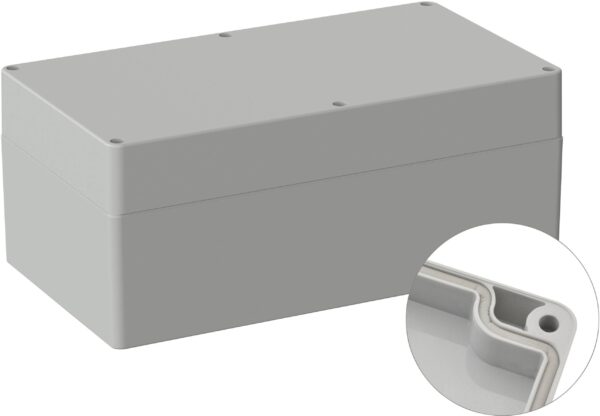 Tru Components TC-9065732 industrijsko kuciste ABS sivo-belo (RAL 7035)