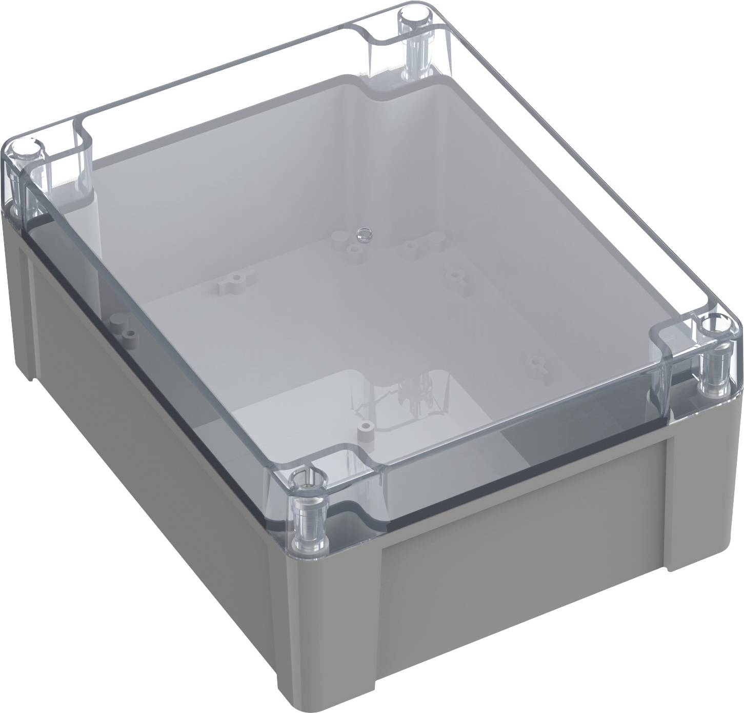 Tru Components TC-10861056 univerzalno kuciste ABS-PC svetlo siva