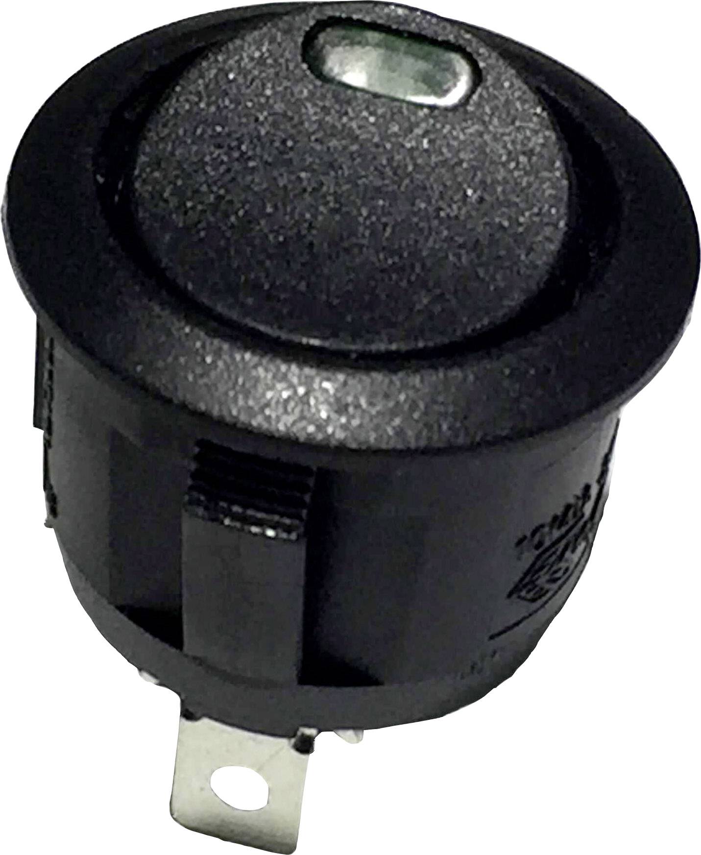 Tru Components 700282 Wipp prekidaci R13-112L B/B ZELENI 3V 250 V/AC 6 A 1 * iskljuceno/ukljuceno zakljucavanje