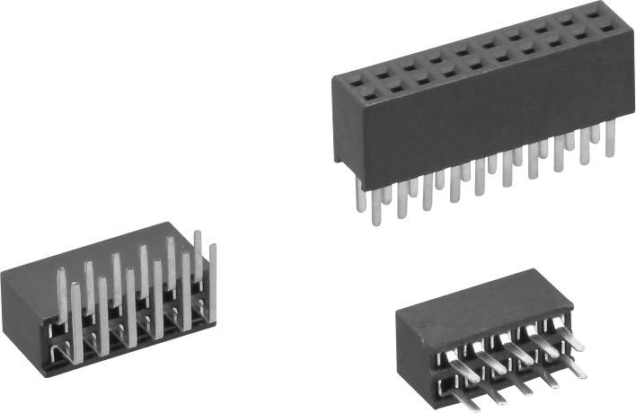 Tru Components standardna sina sa zenskim konektorima broj redova: 2 broj pozicija po redu: 10 TC-1210-020-1-2-00