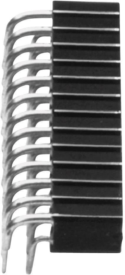 Tru Components precizna knjiga sa zenskim kontaktima broj redova: 2 broj pozicija u redu: 20 TC-0308-040-2-50-00