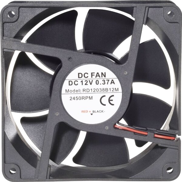 Tru Components RD12038B12H aksijalni ventilator 12 V/DC 193 m?/h (D * S * V) 120 * 120 * 38 mm