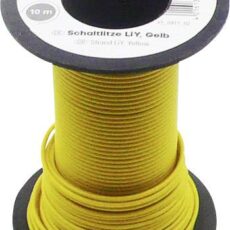 Fino-zicni provodnik LiI 1 * 0,22 mm 2 zuti Tru Components 605566 10 m