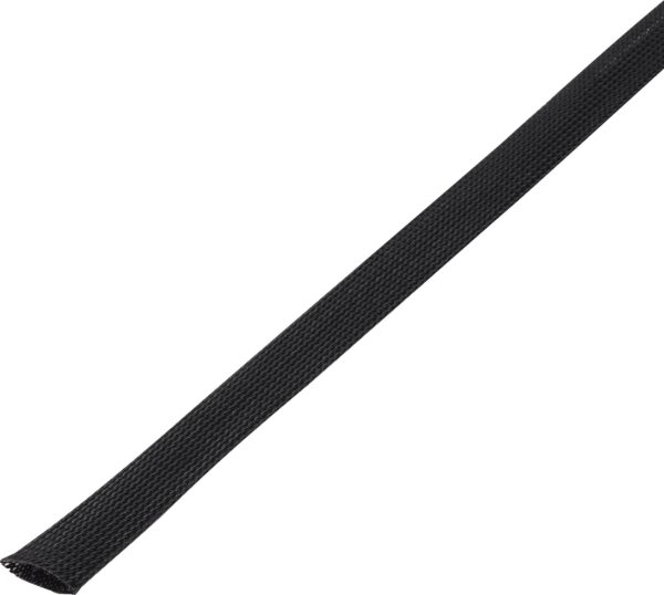 Pleteno crevo, crno PET 30 do 37 mm Tru Components 1565451 CBBO*3037-BK 5 m