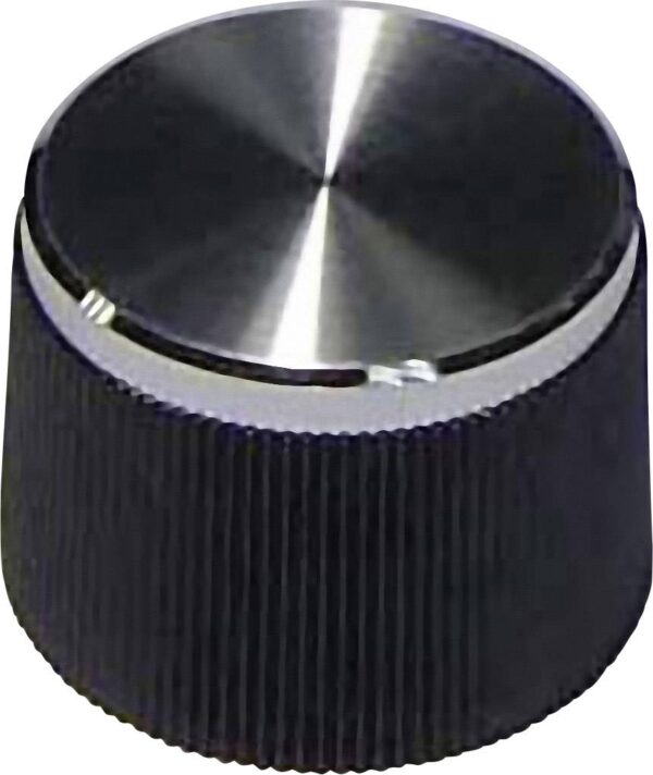 Tru Components 718076 okretno dugme crno (fi * H) 21 mm * 15 mm