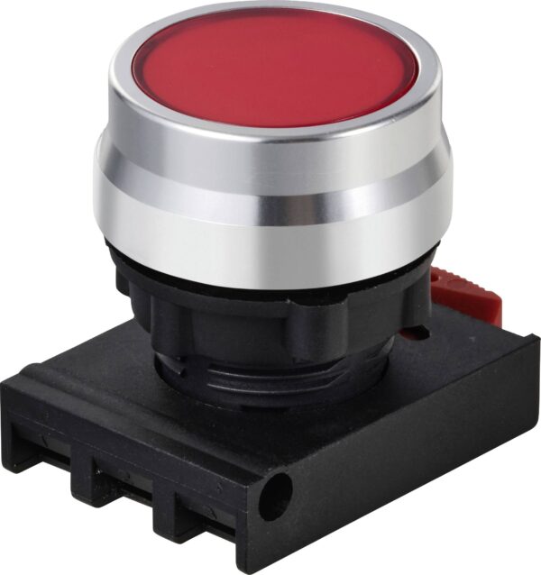 Aktuatori Tru Components TC-12835236 ONPOV26BK-Z/R Taster prekidac - dugme prednjeg elementa crveno
