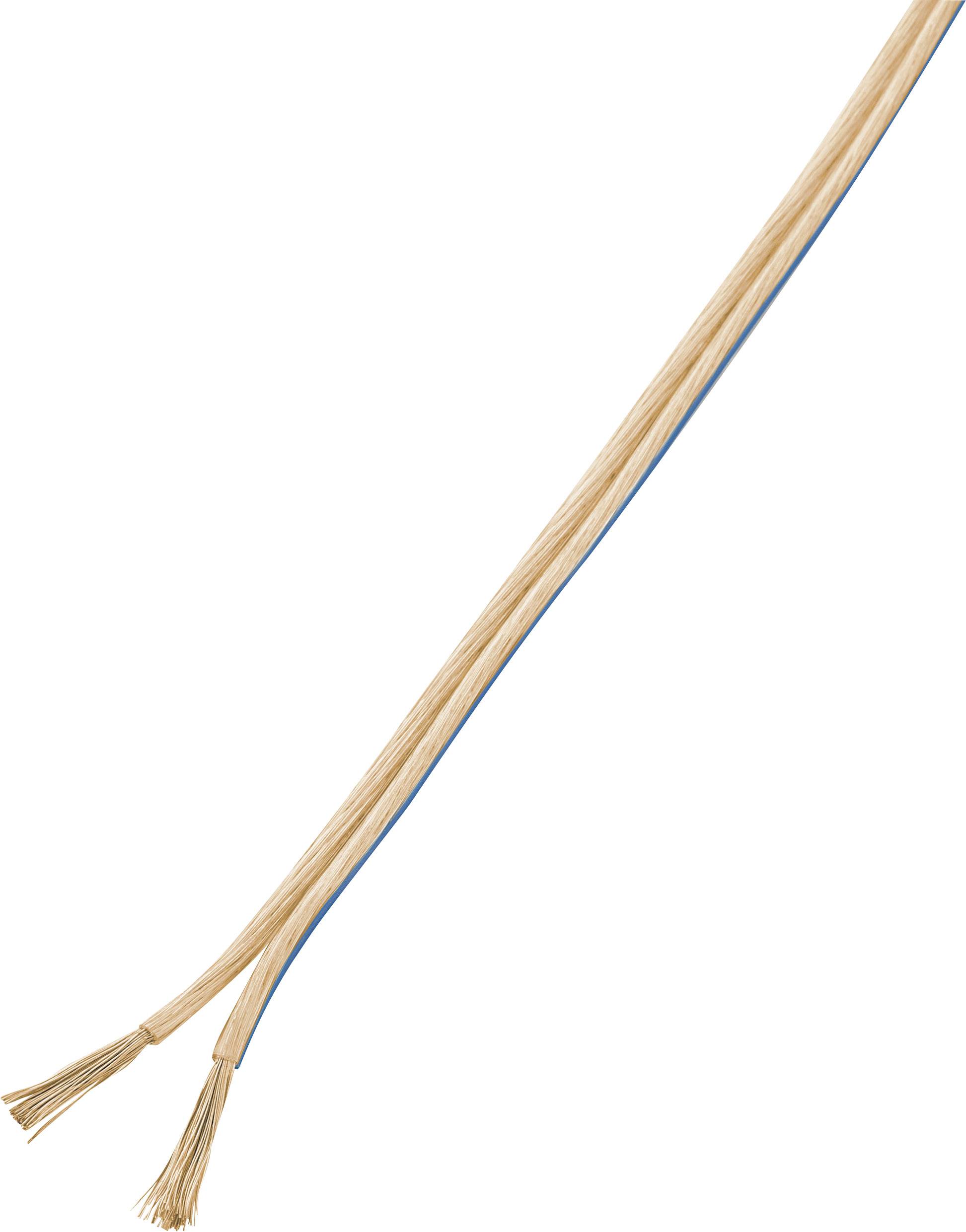 Kabel za zvucnik 2 * 2,50 mm 2 transparentni Tru Components 1282825 100 m