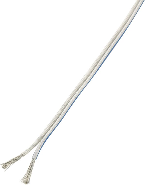 Kabl za zvucnik 2 * 0,75 mm 2 transparentan Tru Components 1570289 10 m