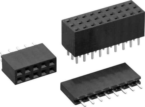 Tru Components standardna sina sa zenskim kontaktima broj redova: 1 broj pozicija po redu: 10 TC-0314157-10-1-00