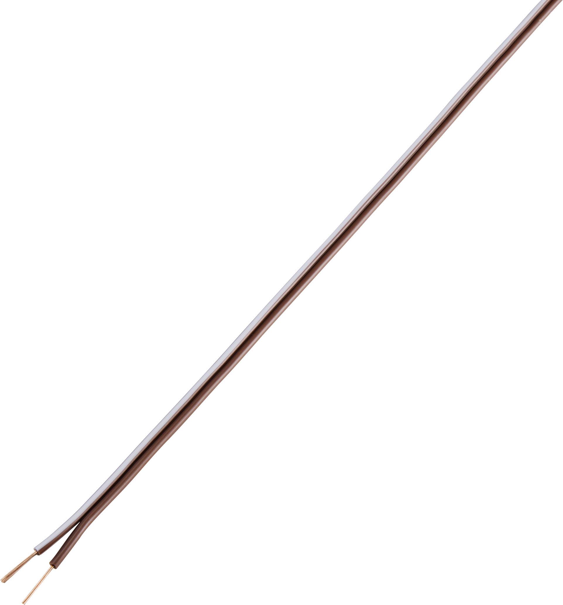 Tru Components TC-7815664 kabl za zvucnik 2 * 0,34 mm 2 braon 25 m