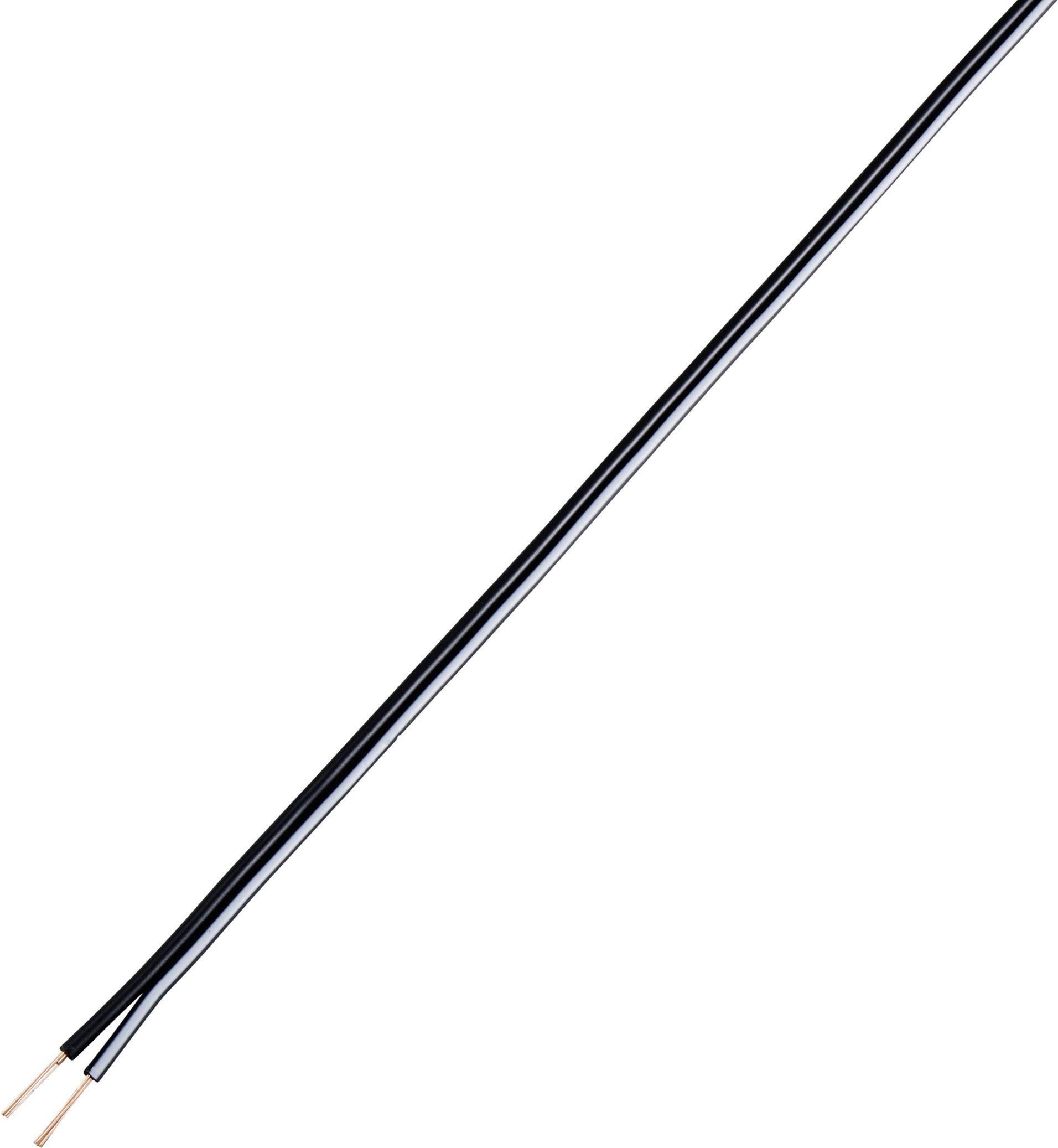 Tru Components TC-7815684 kabl za zvucnik 2 * 0,34 mm 2 crni 50 m