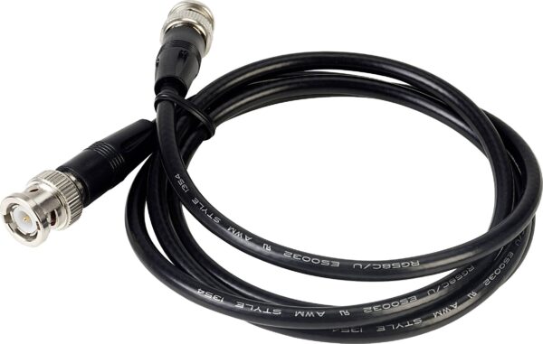 Tru Components 16-0330 BNC test kabl 1,00 m crne boje