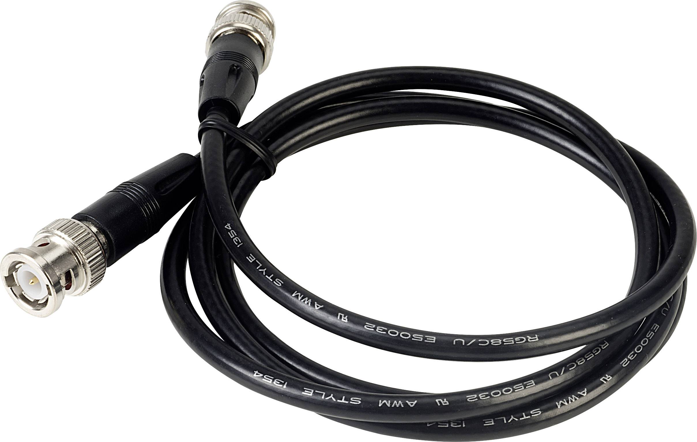 Tru Components 16-0330 BNC test kabl 1,00 m crne boje