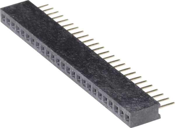 Traka sa zenskim kontaktima (standardna), ul. redovi: 1 st. stubova po redu: 25 Tru Components 1580890