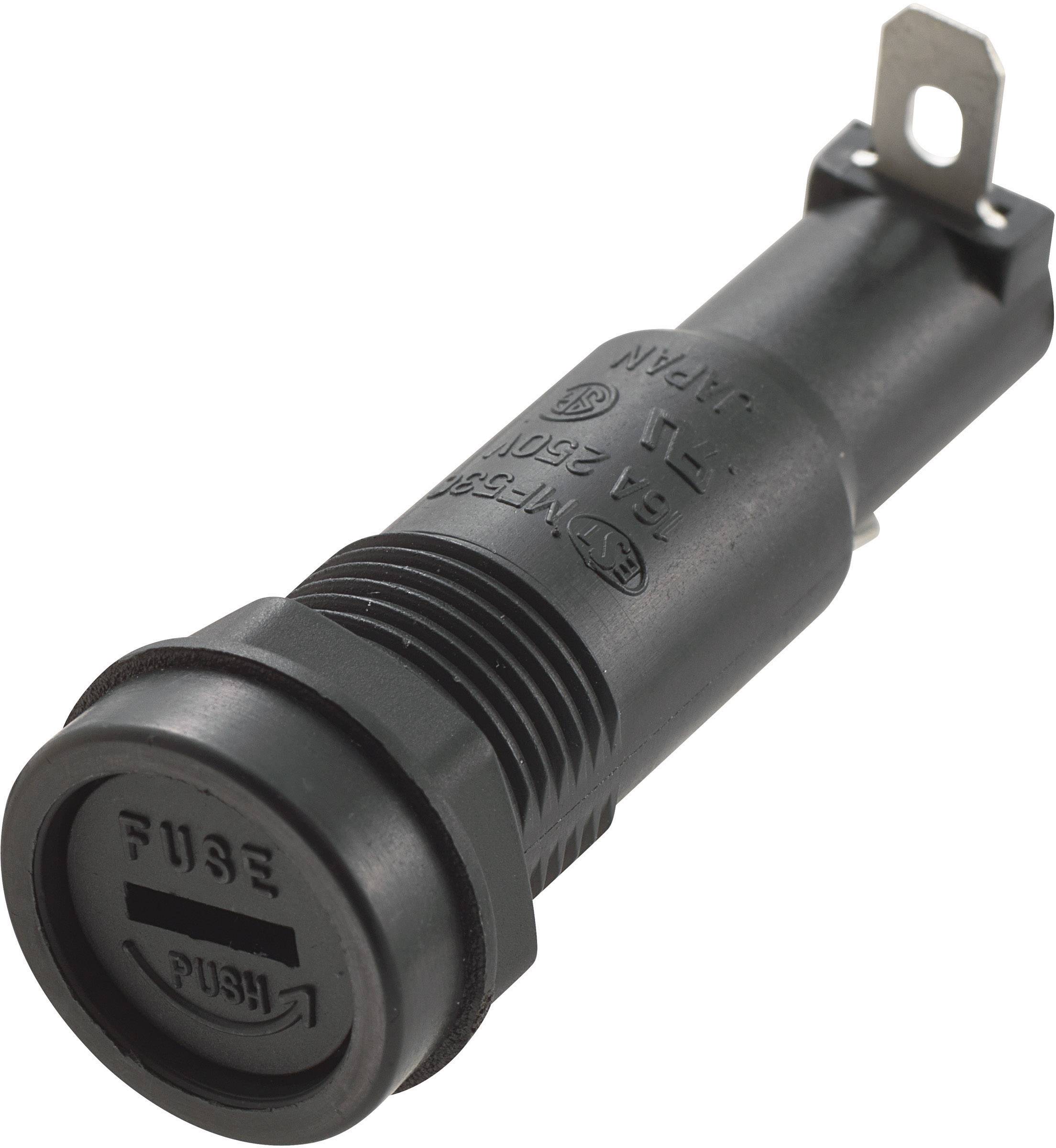 Drzac osiguraca, pogodan za fine osigurace 6,3 * 32 mm 16 A 250 V/AC MF-530