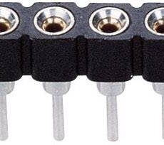 Tru Components precizna traka sa zenskim kontaktima, ul. redovi: 1 st. stubova po redu: 20 TC-2521098 100 komada