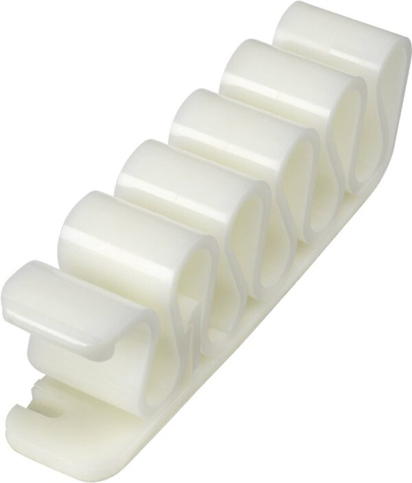 Tru Components stezaljka za kabl samolepljiva 1572343 Precnik snopa, raspon 8 mm (ma*) bela