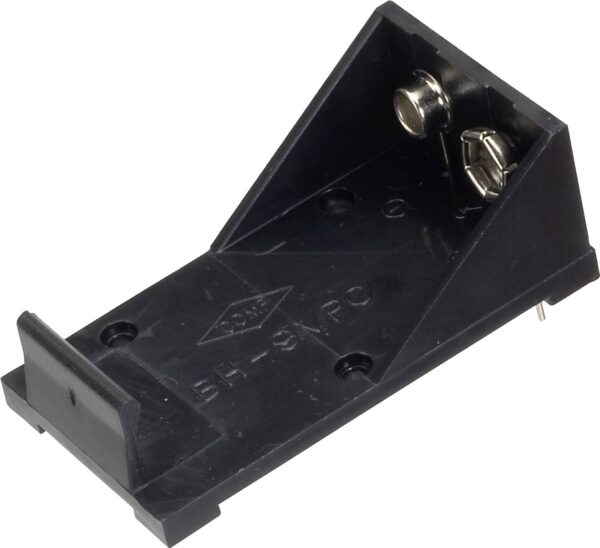 Drzac baterije 1* 9 V Blok kontaktni pol Tru Components BH-9VP