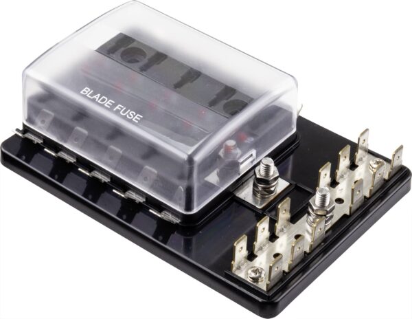 Tru Components TC-9070604 TC-9070604 drzac osiguraca za automobile sa prikazom statusa Pogodno za (osigurace) ravni standardni osigurac 30 A 32 V/DC ad