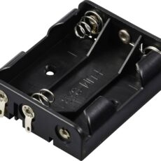 Tru Components TC-13220532 drzac baterije 3* Mignon (AA) lemni prikljucak (D * S * V) 60 * 48 * 16 mm