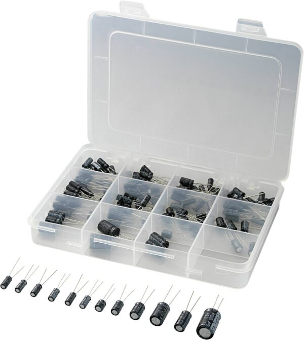 Tru Components 442881 elektrolitski kondenzator - set, radijalno ozicen 20% 142 kom