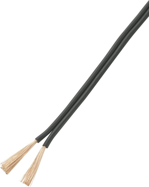 Provodnik fine zice 2 * 2,50 mm 2 crne Tru Components 606909 50 m