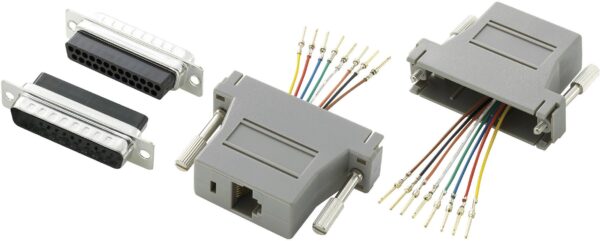 D-SUBapter D-SUB utikac 25pin. - RJ45 uticnica Tru Components