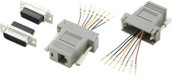 D-SUBapter D-SUB utikac 15pin. - RJ45 uticnica Tru Components