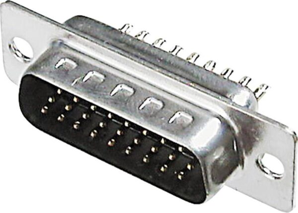 D-SUB glava sa zenskim kontaktima, vel stubovi: 15 lemilica Tru Components TC-A-HDF 15 LL/Z-203