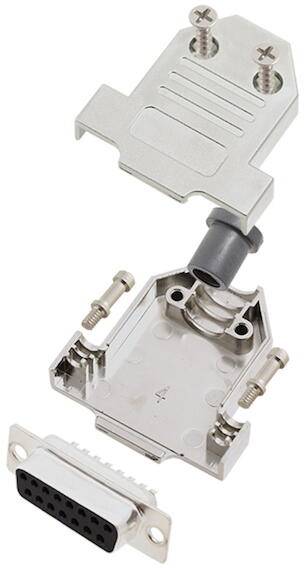 Tru Components TCDTNT15MDBSK 7708432 D-Sub uticnica - set 180 broj pinova: 15 vrh za lemljenje