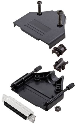 Tru Components TCDTPKP25HDS44K 7708460 D-Sub uticnica - set 180 broj pinova: 44 vrh za lemljenje
