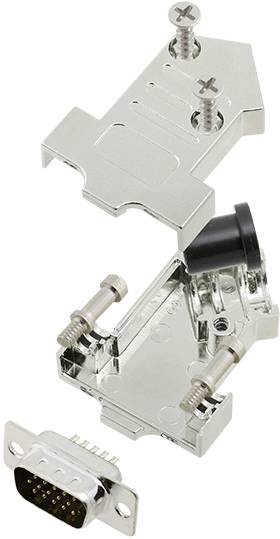 Tru Components TCD45NT09MHDP15K 7708464 set D-Sub pin traka 45 broj pinova: 15 vrh za lemljenje