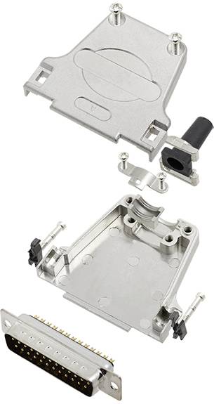 Tru Components TCDTZF25DBPK 7708524 set D-Sub pin traka 180 broj pinova: 25 vrha za lemljenje