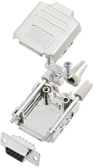 Tru Components TCDPPK09MDBSK 7708564 D-Sub uticnica - set 180 broj pinova: 9 vrha za lemljenje