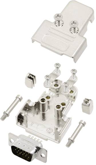 Tru Components TCTRIM09HDP15K 7708604 set D-Sub pin traka 180 broj pinova: 15 vrha za lemljenje