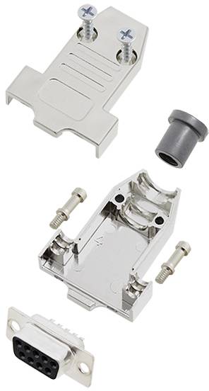 Tru Components TCDTNT09MDBSK 7708648 D-Sub uticnica - set 180 broj pinova: 9 vrh za lemljenje