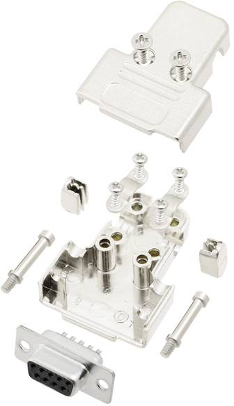 Tru Components TCTRIM09DBSK 7708668 D-Sub uticnica - set 180 broj pinova: 9 vrha za lemljenje
