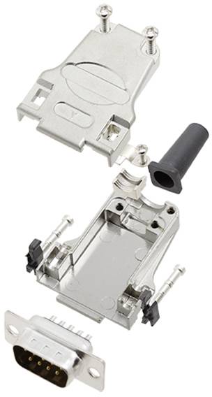 Tru Components TCDTZF09DBPK 7708752 set D-Sub pin traka 180 broj pinova: 9 vrha za lemljenje