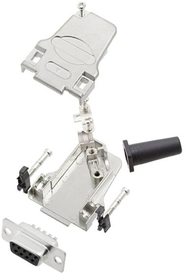 Tru Components TCD45ZF09DBSK 7708796 D-Sub uticnica - set 45 broj pinova: 9 vrh za lemljenje