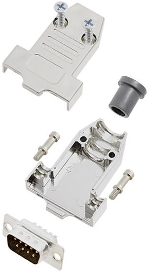 Tru Components TCDTNT09MDBPK 7708800 set D-Sub pin trake 180 broj pinova: 9 vrha za lemljenje