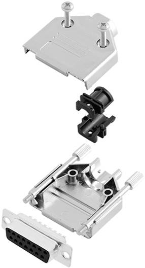Tru Components TCDTPKM15DMSK 7708976 D-Sub uticnica - set 180 broj pinova: 15 vrh za lemljenje