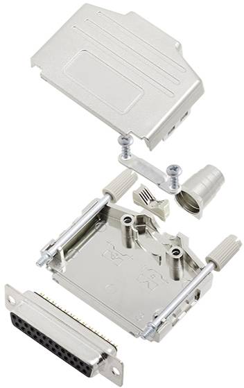 Tru Components TCDPPK25MDBSK 7709192 D-Sub uticnica - set 180 broj pinova: 25 vrh za lemljenje