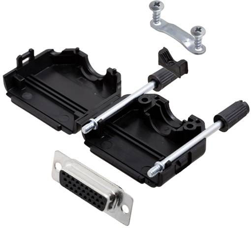 Tru Components TCDPPK15BKHDS26K 7709428 D-Sub uticnica - set 180 broj pinova: 26 vrh za lemljenje