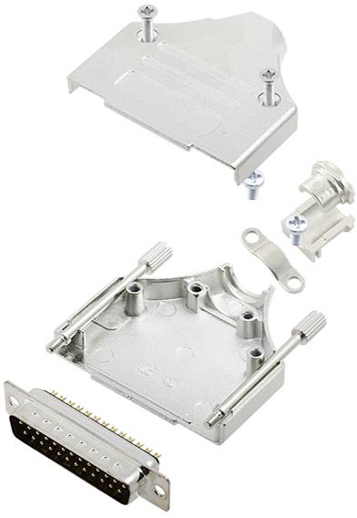 Tru Components TCMHDM25DMPK 7709448 set D-Sub pin traka 180 broj pinova: 25 vrha za lemljenje
