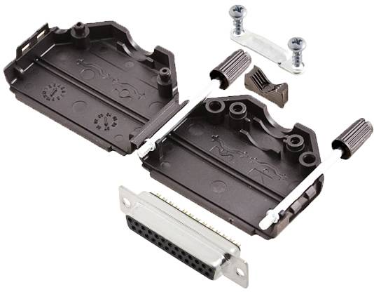 Tru Components TCDPPK25BKDMSK 7709460 D-Sub uticnica - set 180 broj pinova: 25 vrh za lemljenje
