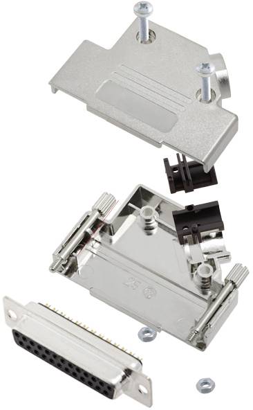 Tru Components TCD45PKM25DBSK 7709520 D-Sub uticnica - set 45 broj pinova: 25 vrh za lemljenje