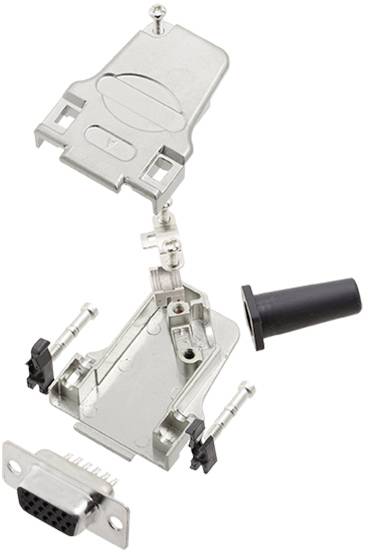 Tru Components TCD45ZF09HDS15K 7709540 D-Sub uticnica - set 45 broj pinova: 15 vrh za lemljenje