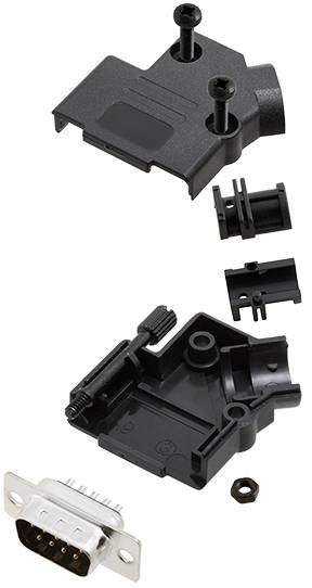 Tru Components TCD45PKP09DBPK 7709596 set D-Sub pin traka 45 broj pinova: 9 vrha za lemljenje